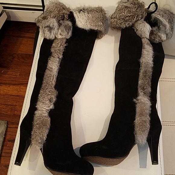 Fur boots - Picture 6 of 8